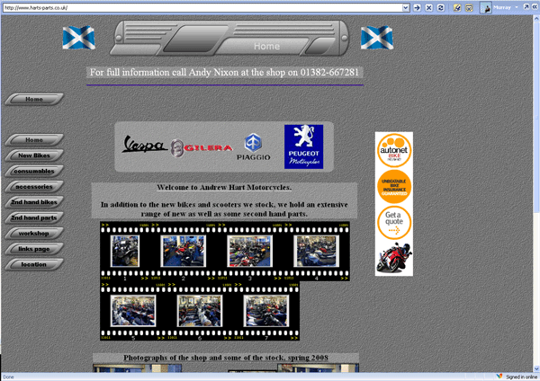 Link to Hart M/c website